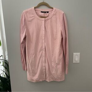 H by Haslon Pink Long Sleeve Jacket size 12 NEW